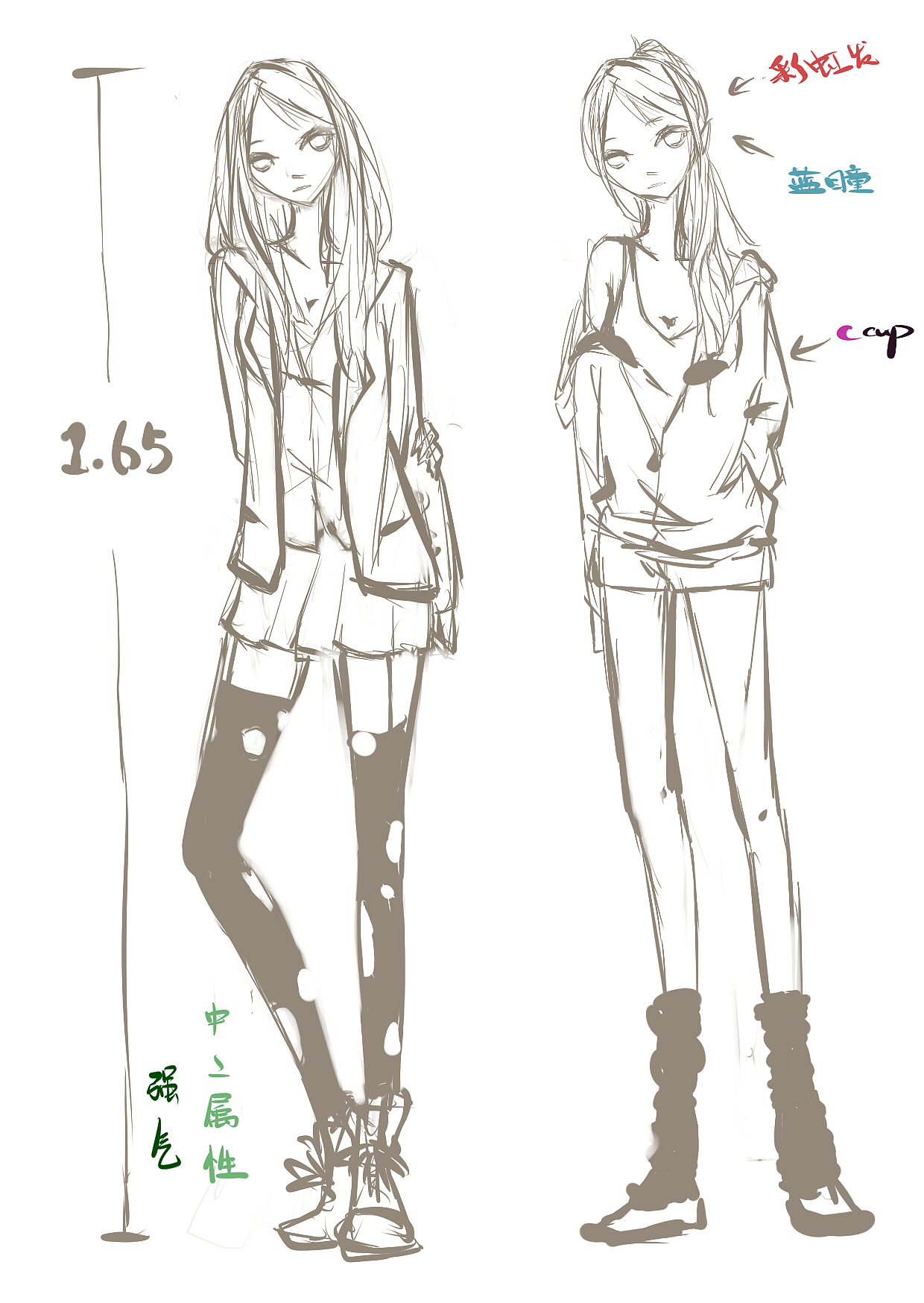 在学校里浪费的光阴（图ZODAwOTQ2NTY=） - 绘本 - 站酷设计师陈子钊原创素材 - 站酷ZCOOL