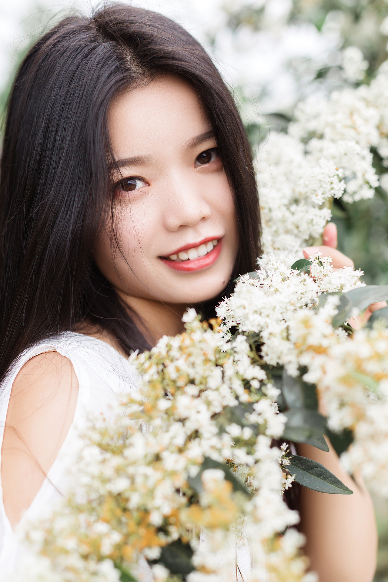 你笑起来的样子真的很美
