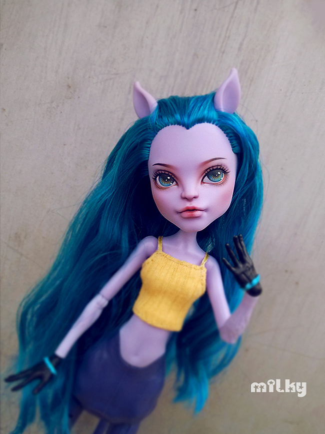 2015 Monster High 怪物高中娃娃 妆图（图ZMzg5MDc3NTY=） - 工艺品设计 - 站酷设计师米可mk原创素材 - 站酷ZCOOL