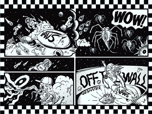 VANS T恤图案 