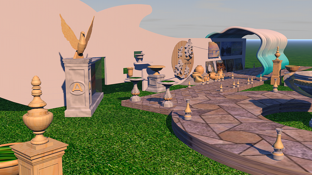 C4D场景-诺德逸都签到处（图ZMTYxODM1OTg0） - 场景 - 站酷设计师李晗昕Unicorn原创素材 - 站酷ZCOOL