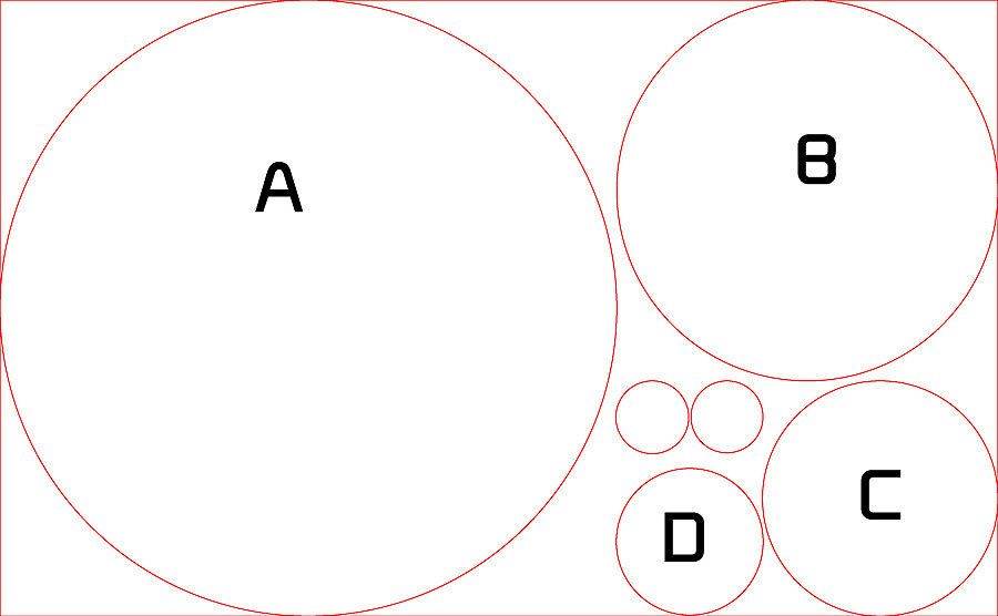 黄金分割圆每日一画ai