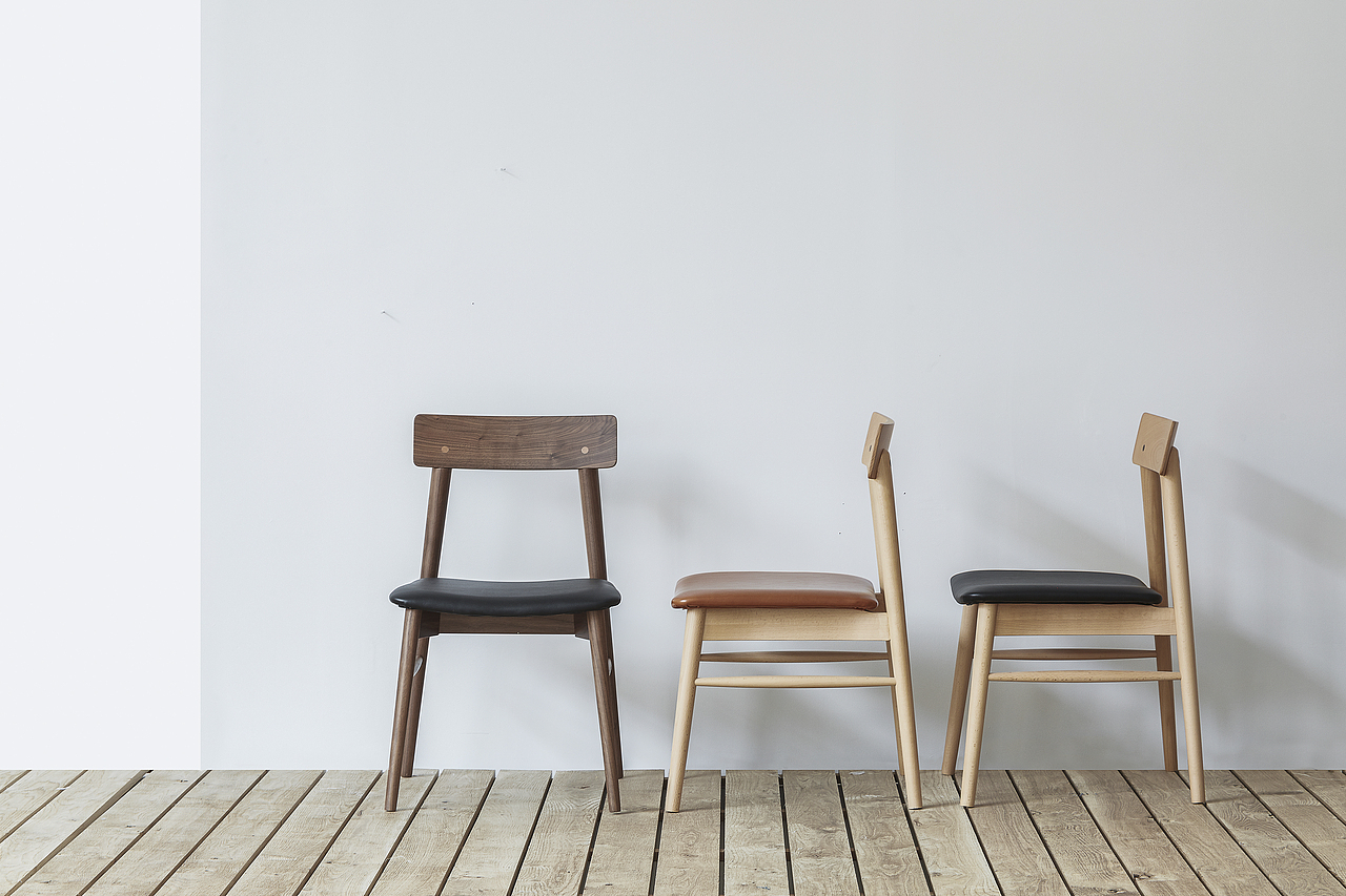 Pi系列餐椅/皮革实木（图ZMTc5MjEzMDA0） - 生活用品 - 站酷设计师杏仁菜菜头原创素材 - 站酷ZCOOL