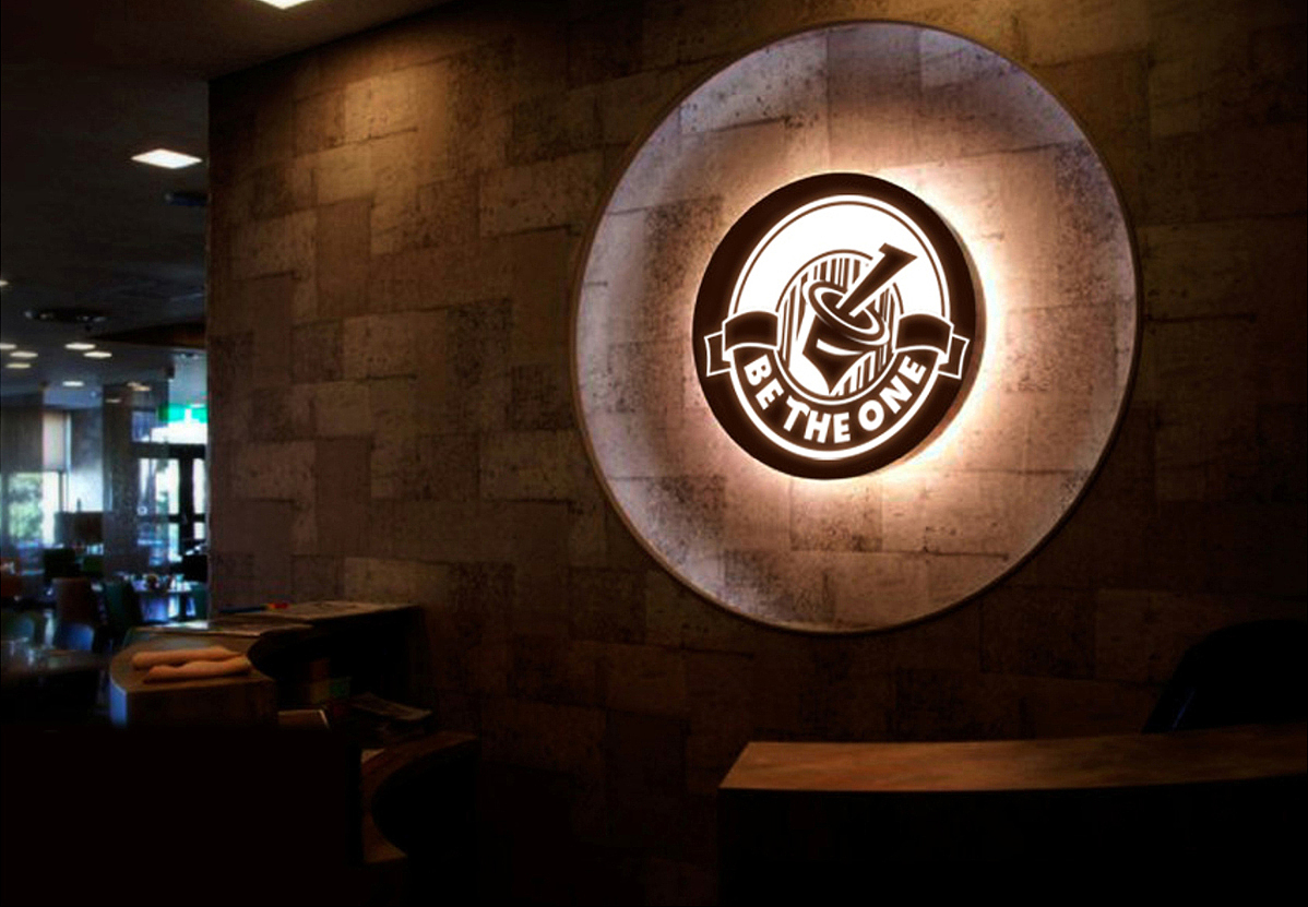 BE THE ONE港式手工特饮·品牌LOGO