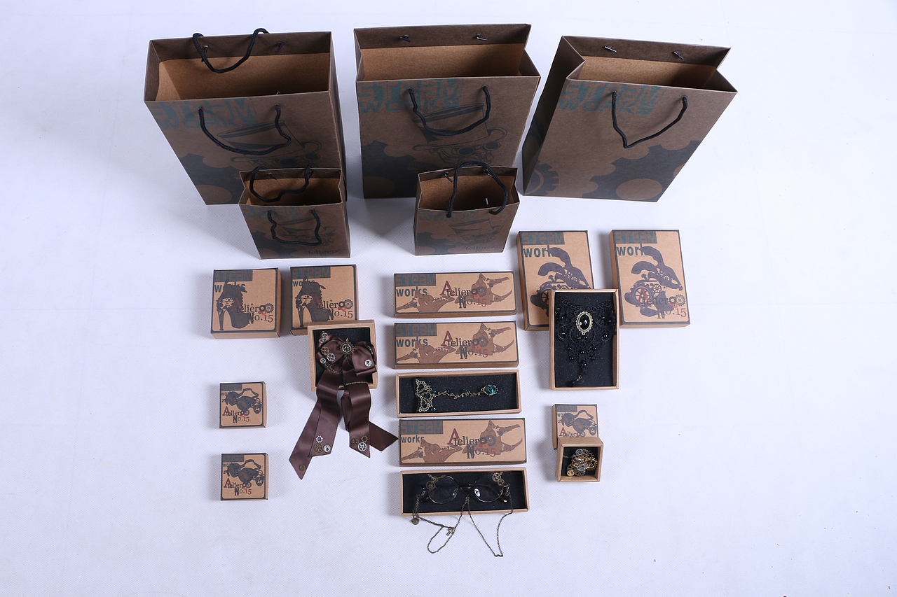 Atelier no.15蒸汽朋克饰品包装（图ZODIxMjYyMjg=） - 包装 - 站酷设计师ARania原创素材 - 站酷ZCOOL