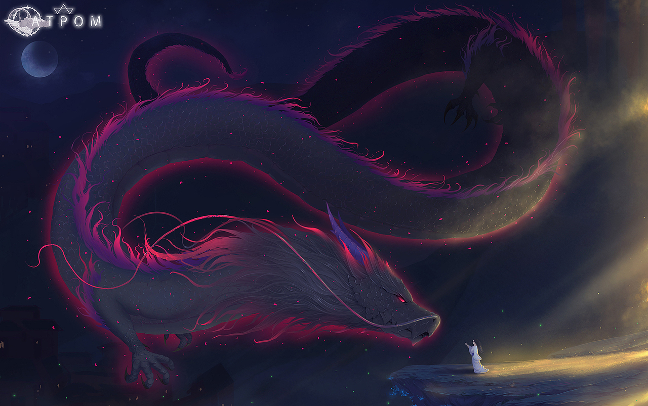 分享收藏标签白龙黑龙古风山海经神兽作品信息创作时间2020/06/24收录