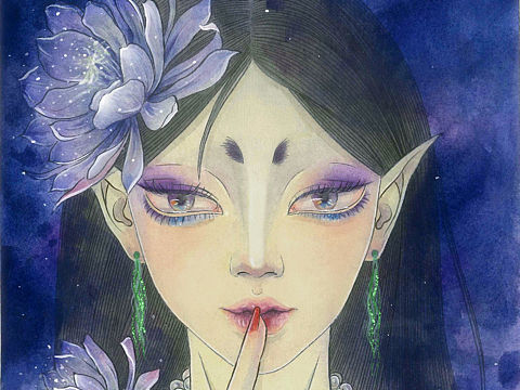 昙花一现好运来～