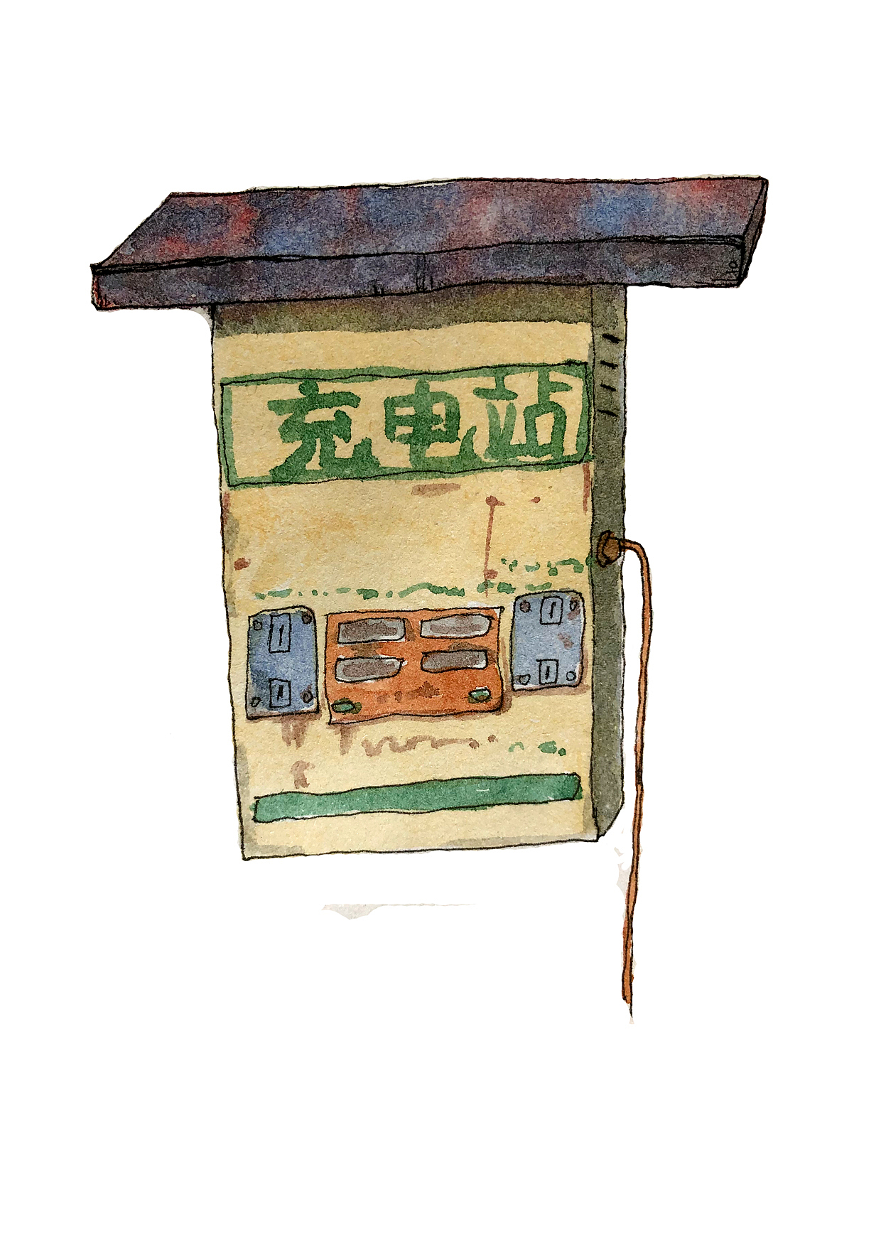 水彩本上的小画（图ZMjA3MTIyODg4） - 绘画 - 站酷设计师朱朱南南原创素材 - 站酷ZCOOL