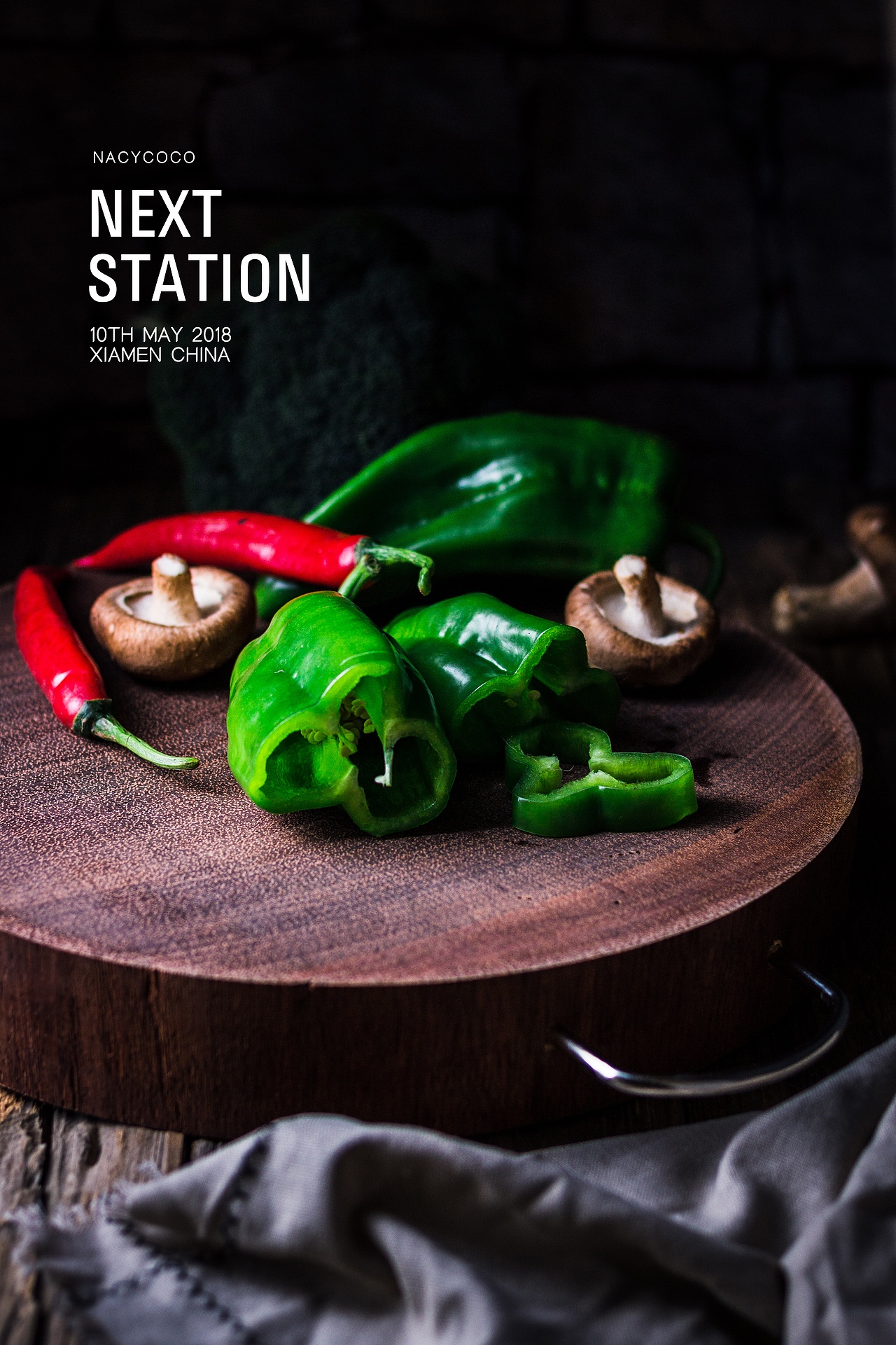 商业拍摄之菜板