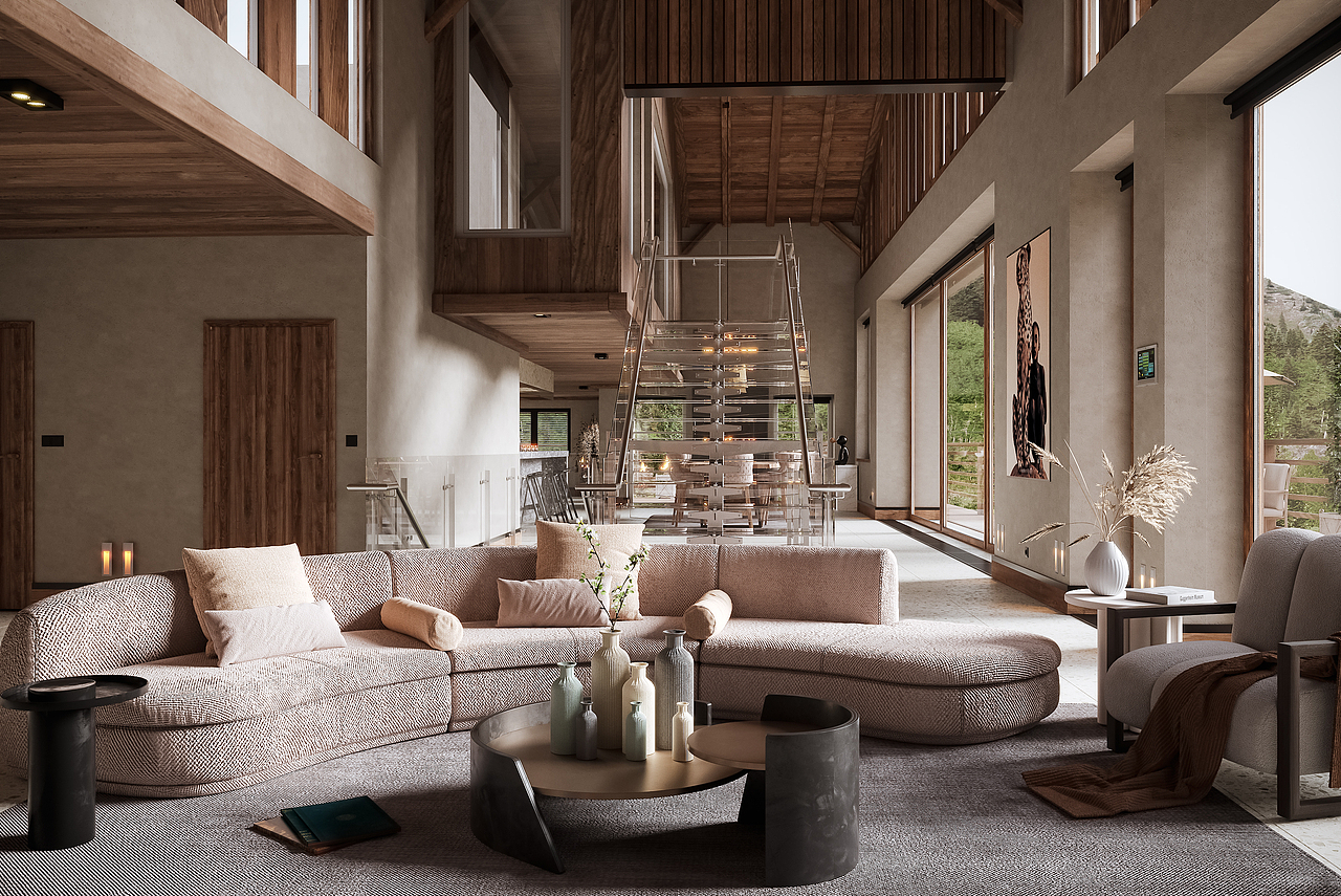 课堂案例,使用软件VRAY+PSCC