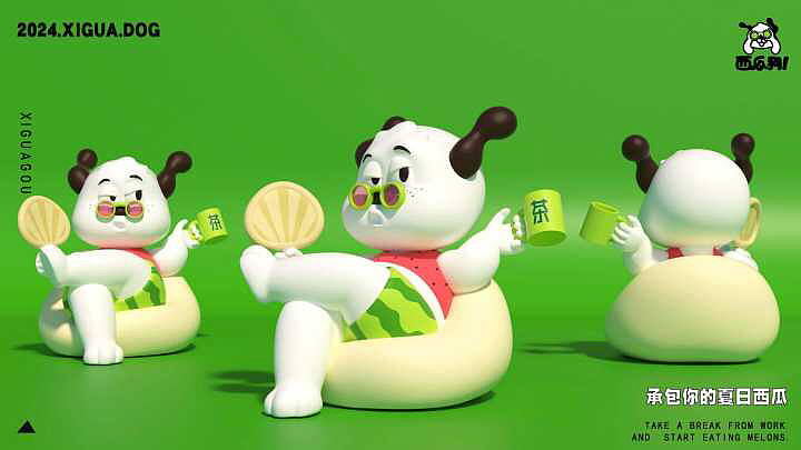 夏季暑期购物中心商场夏日原创IP美陈设计方案