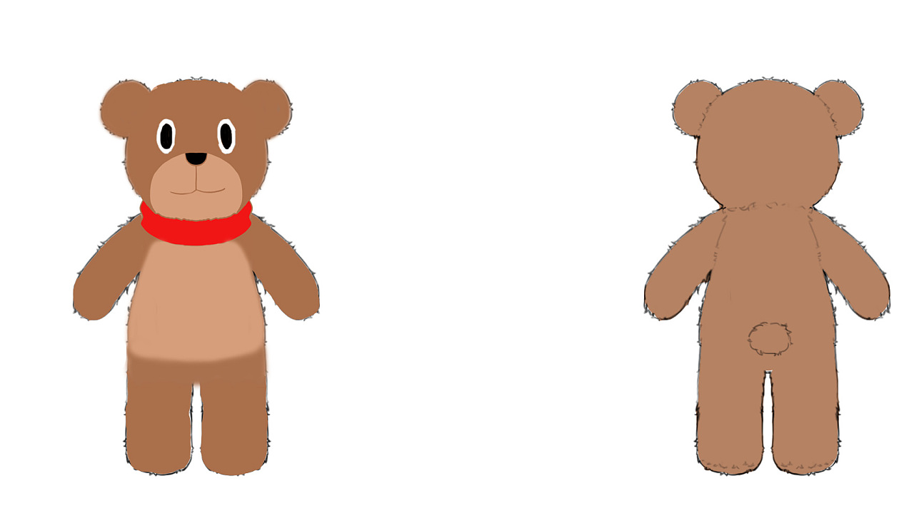 卡通毛绒玩具熊|平面|ip形象|志存高远521 - 原创作品 - 站酷 (zcool)