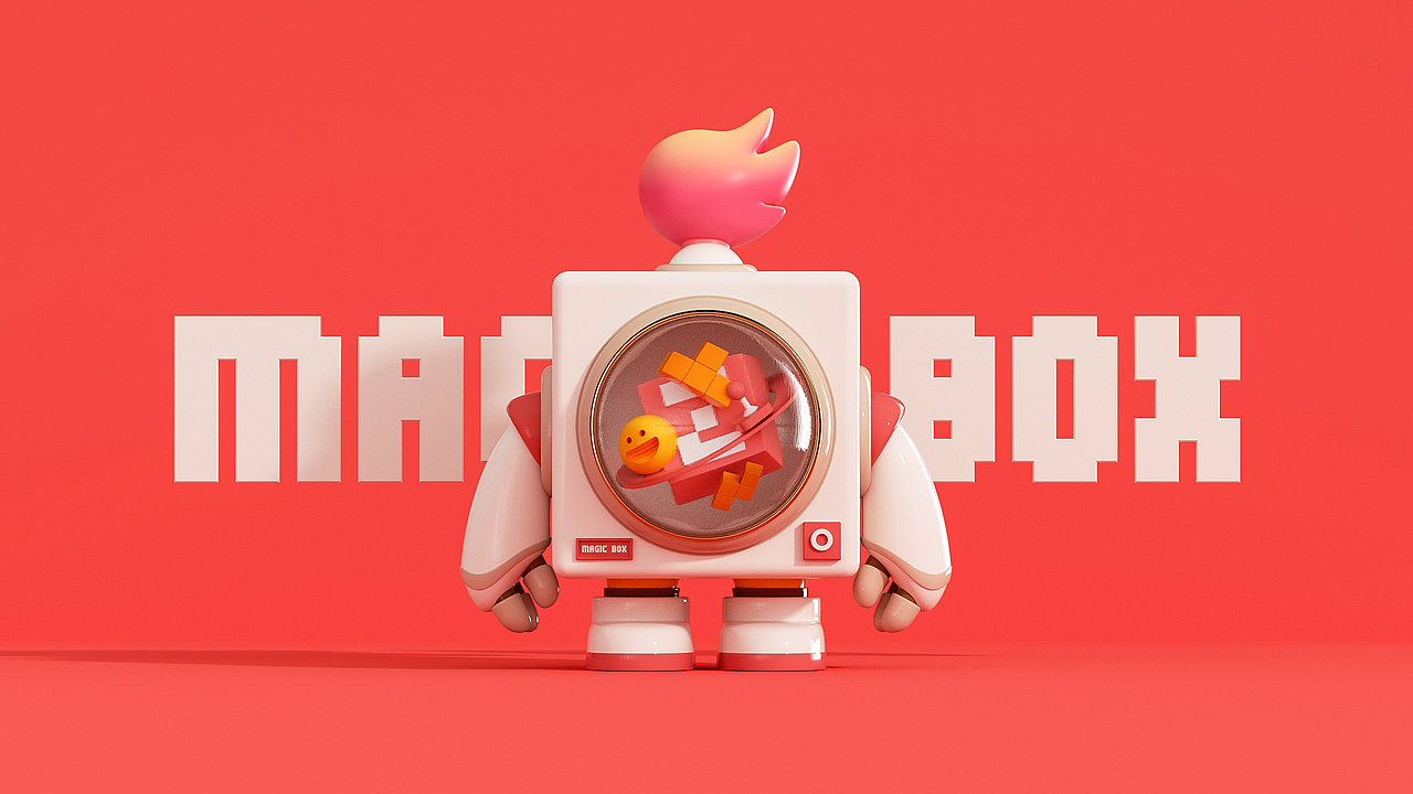 magic box | 站酷15周年ip设计 _一只乌鸦-站酷zcool