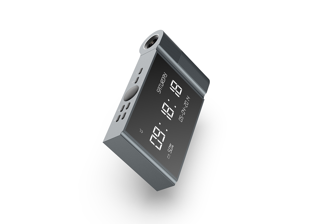 智能投影时钟（图ZMTI5NDEzNzQ0） - 电子产品 - 站酷设计师乐念创意原创素材 - 站酷ZCOOL