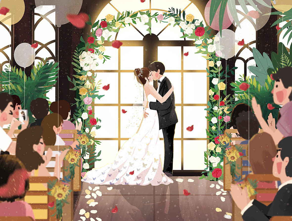 自己画了个手机壁纸~