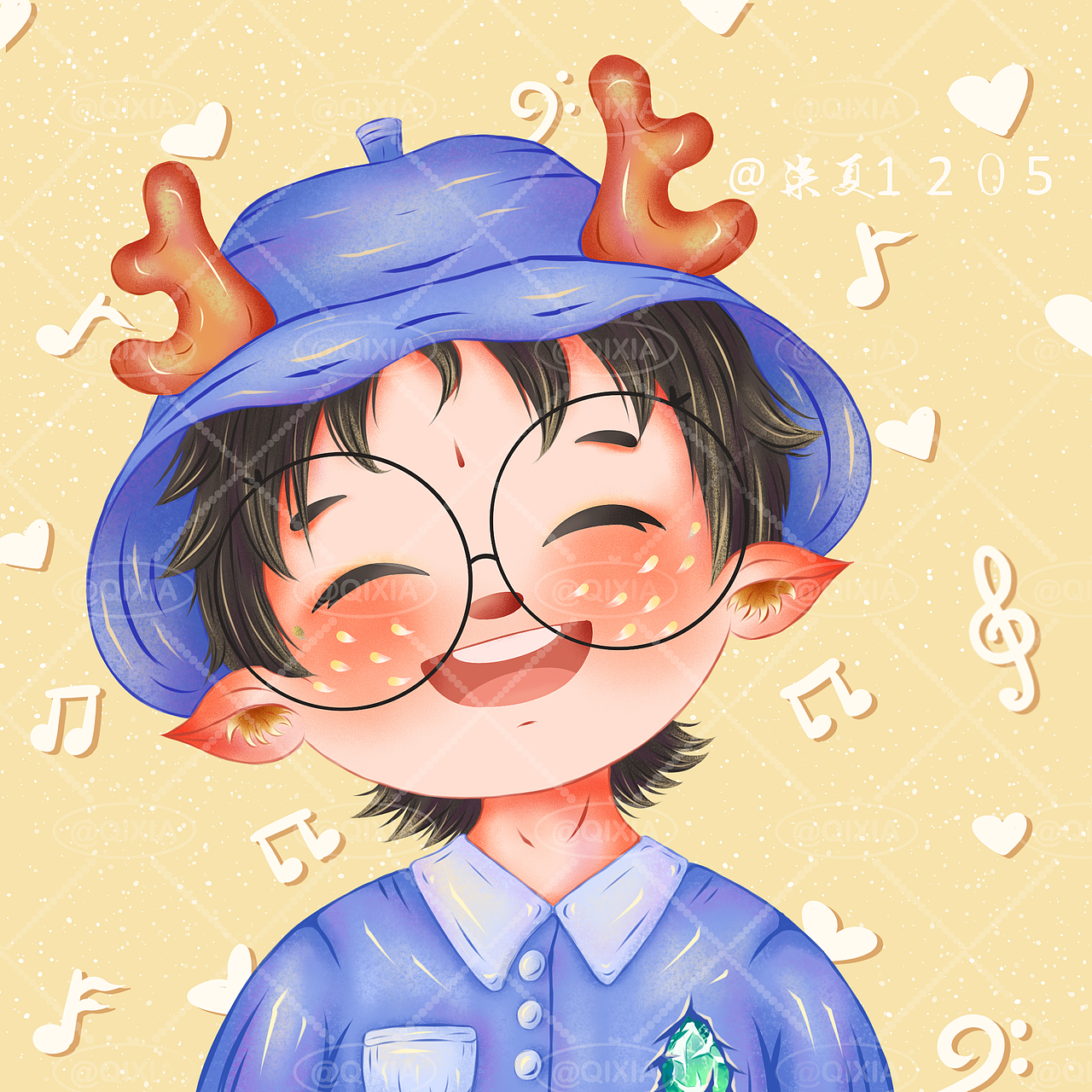 Q版头像IP角色设计