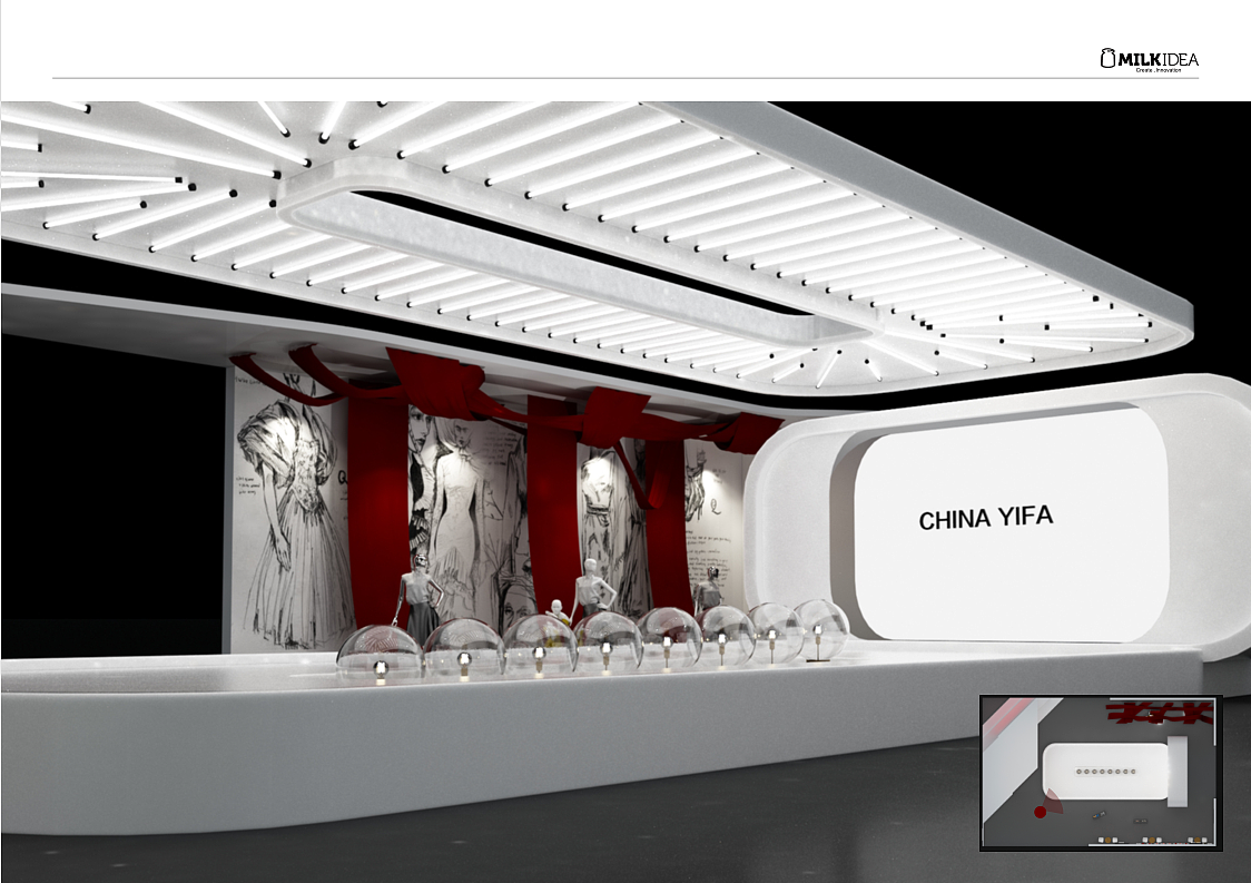 2018 意法服饰展厅（图ZMjI5Mjc0OTA4） - 展陈设计 - 站酷设计师囧炅炅原创素材 - 站酷ZCOOL