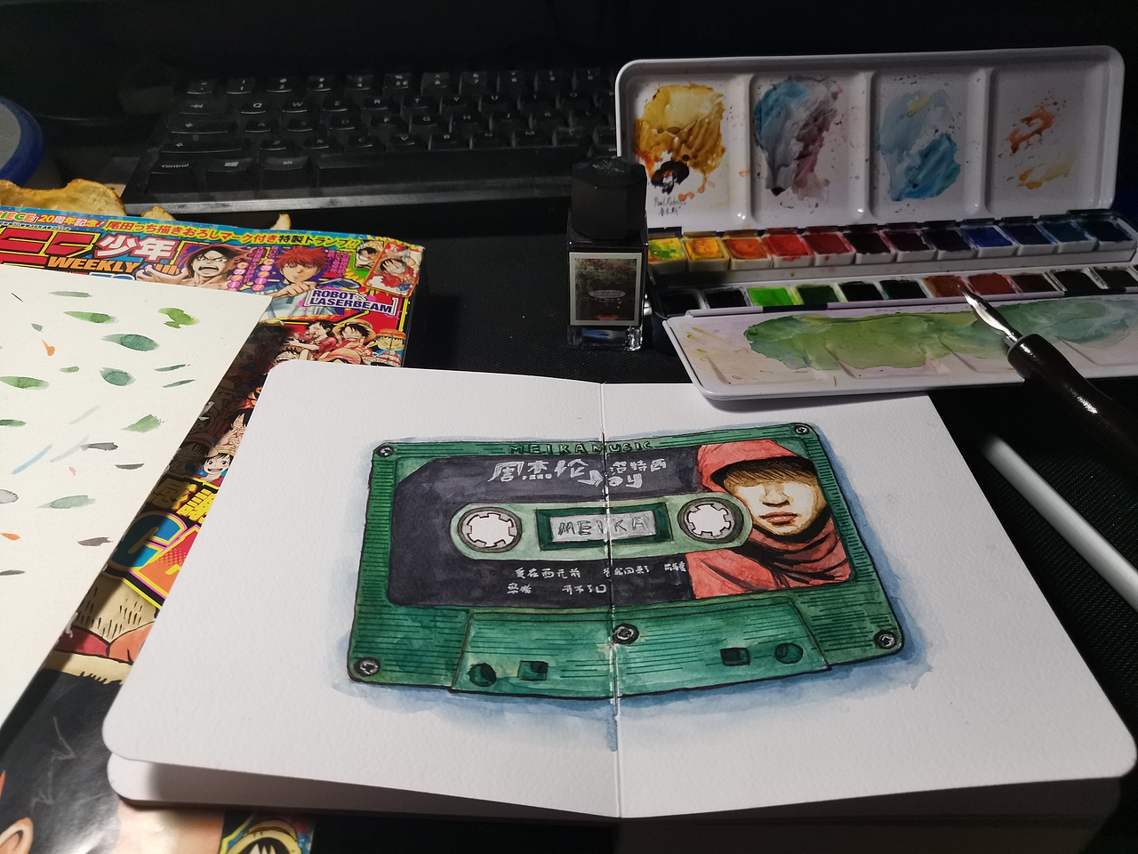 【周杰伦教我画的速写本】（一）（图ZMjUzMzM4NjIw） - 创作习作 - 站酷设计师哎哟不错小弟原创素材 - 站酷ZCOOL