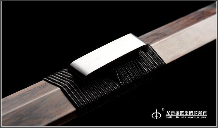 龙泉刀剑-素铁汉剑|扭转百炼钢(DJ-2712)