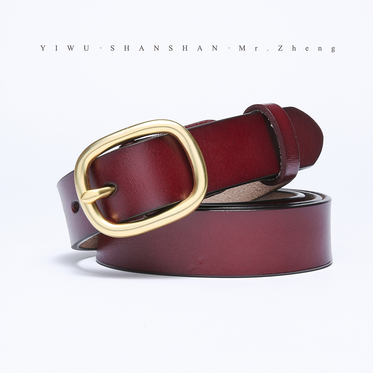 皮带 男、女款式 拍摄~