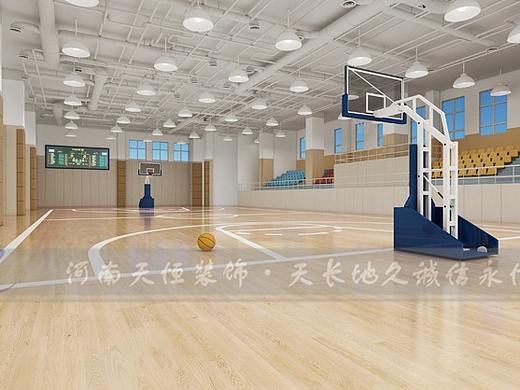 郑州学校装修、学校艺术楼装修、普海外国语学校设计