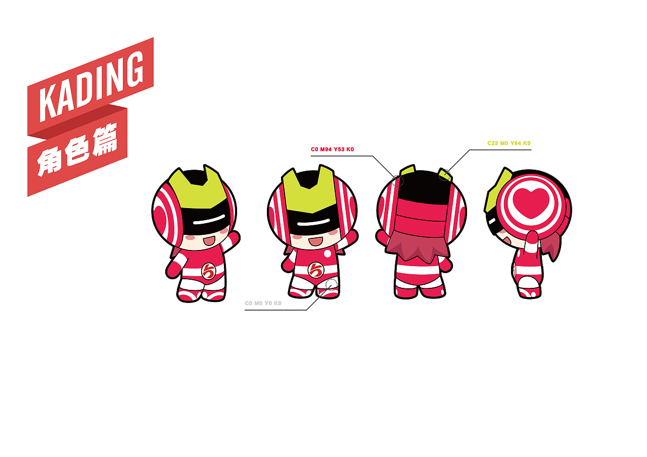 《卡丁i世界》卡通VI系统