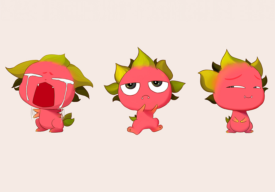 水果怪物ものがたり系列角色设计