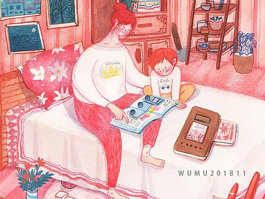 妈妈，我要听你讲故事呀