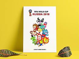 甜甜圈家族【 DONUT FAMIY】- 世界杯系列