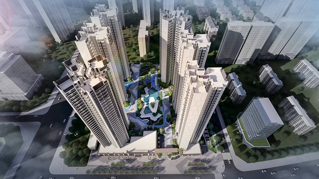 lumion渲染大区景观效果图（图ZMjEzNjE1Njg4） - 景观设计 - 站酷设计师沉默DCong原创素材 - 站酷ZCOOL