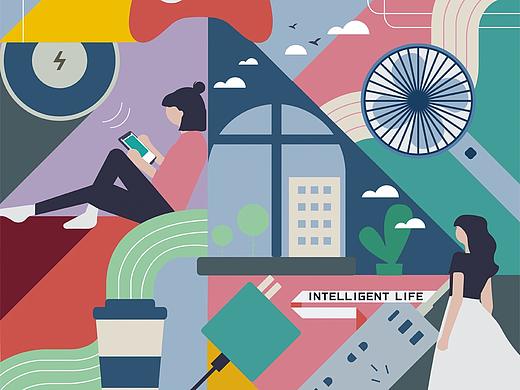 微博话题海报｜5G生活 ZMI满电续航 