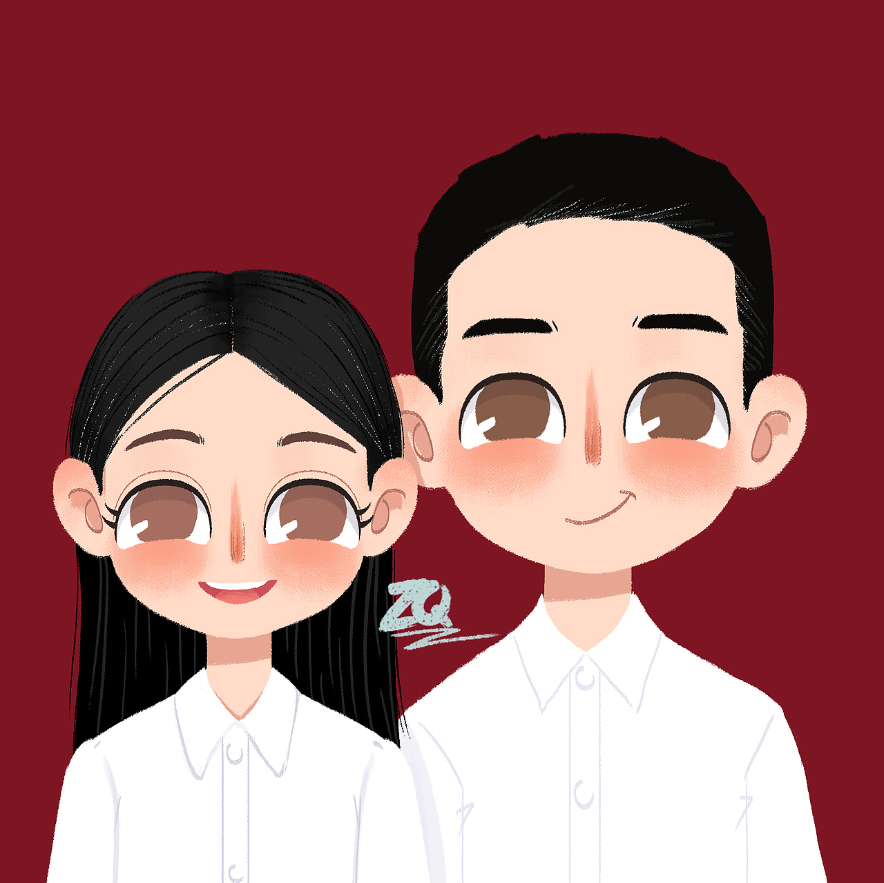 2018年约稿头像集合（图ZMTQwNTA4OTk2） - 商业插画 - 站酷设计师小恰子原创素材 - 站酷ZCOOL