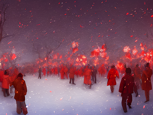 #站酷梦笔#兔年 春节