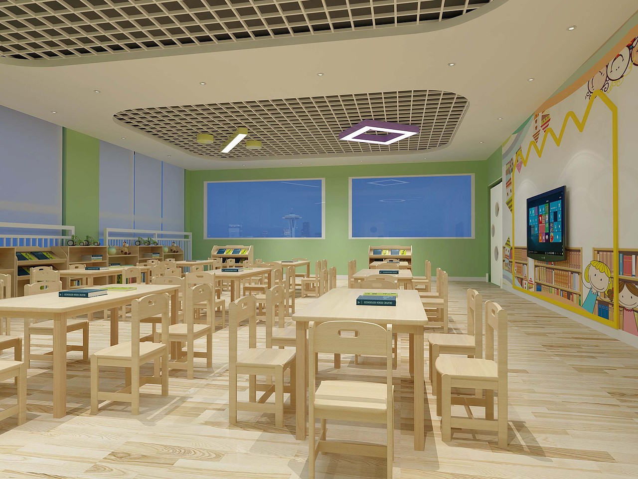 医院办公家具空间效果图（图ZMTk1MDc0ODg0） - 家装设计 - 站酷设计师大水杯JOR原创素材 - 站酷ZCOOL