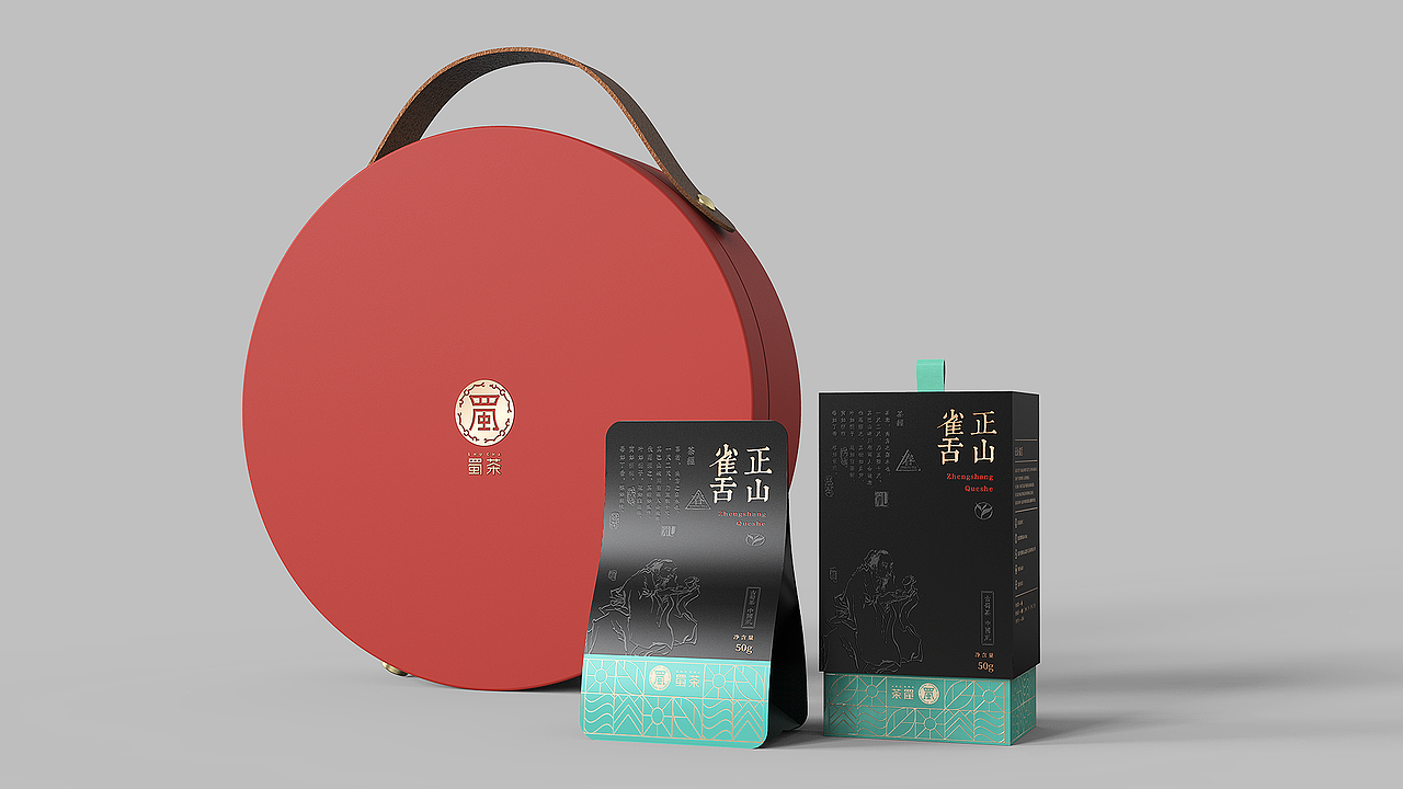 蜀茶高端茶包装设计(图ZMjc3ODMwOTg4) - 包装 - 站酷设计师章鱼摆摆原创素材 - 站酷ZCOOL