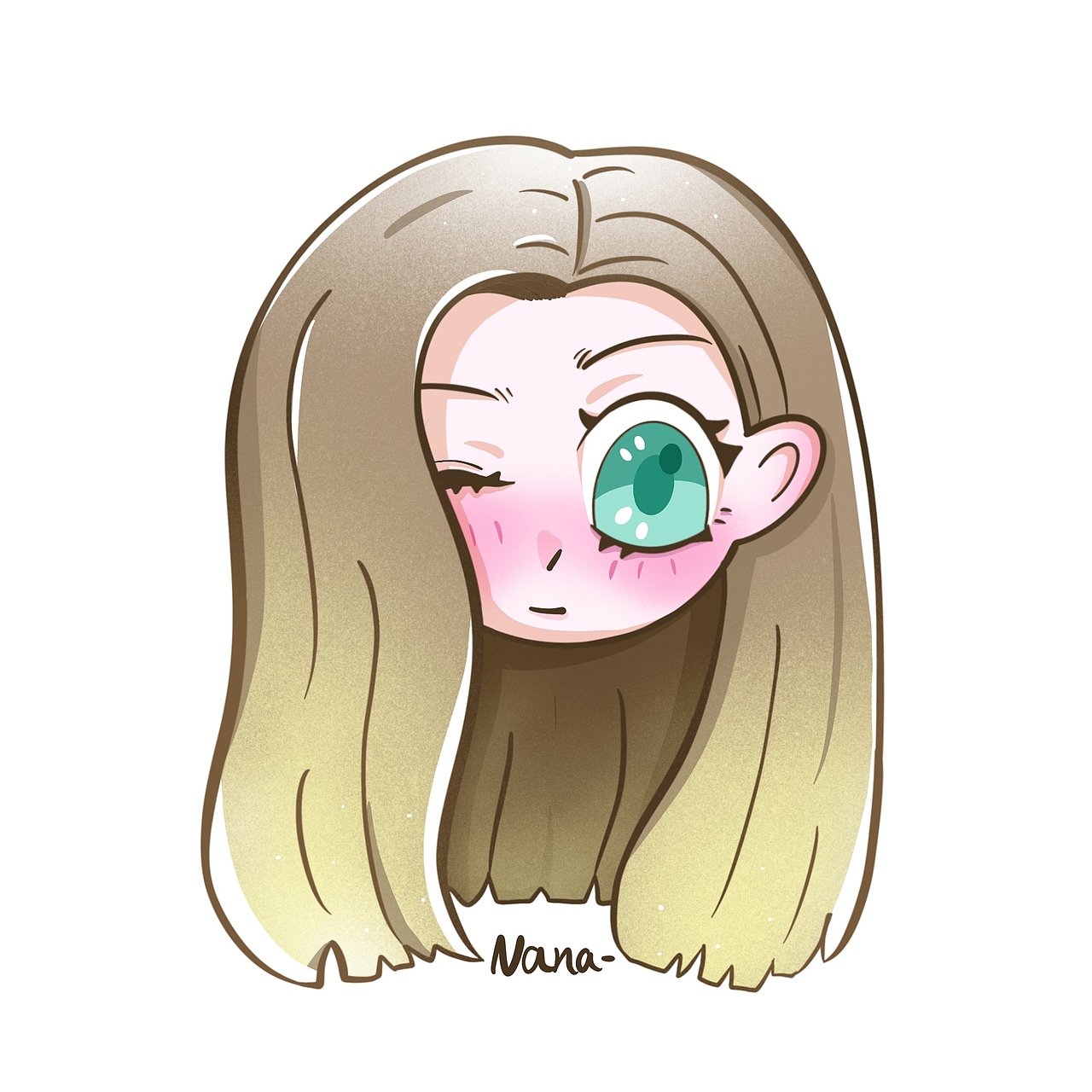 头像分享｜最近画了一批大头（图ZMjc3OTQwMzk2） - 创作习作 - 站酷设计师奈奈Nana1原创素材 - 站酷ZCOOL