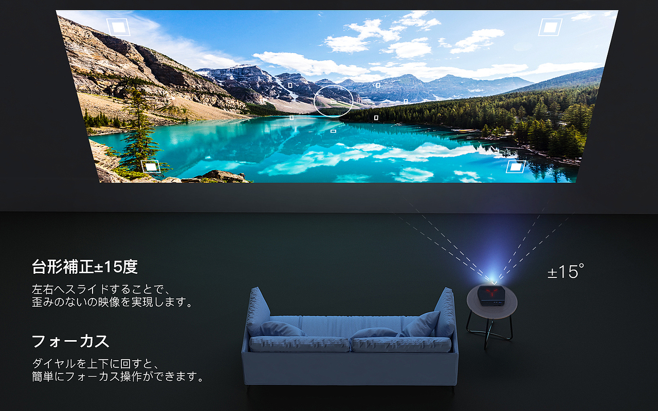 黑色投影仪-亚马逊