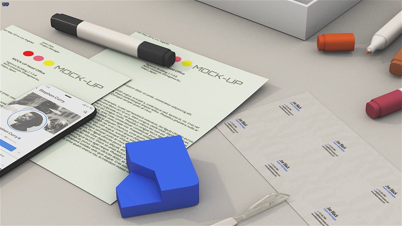 C4D临摹作品-微软广告 短片视频