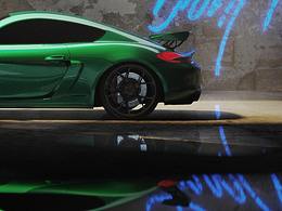 keyshot8汽车雾气场景测试