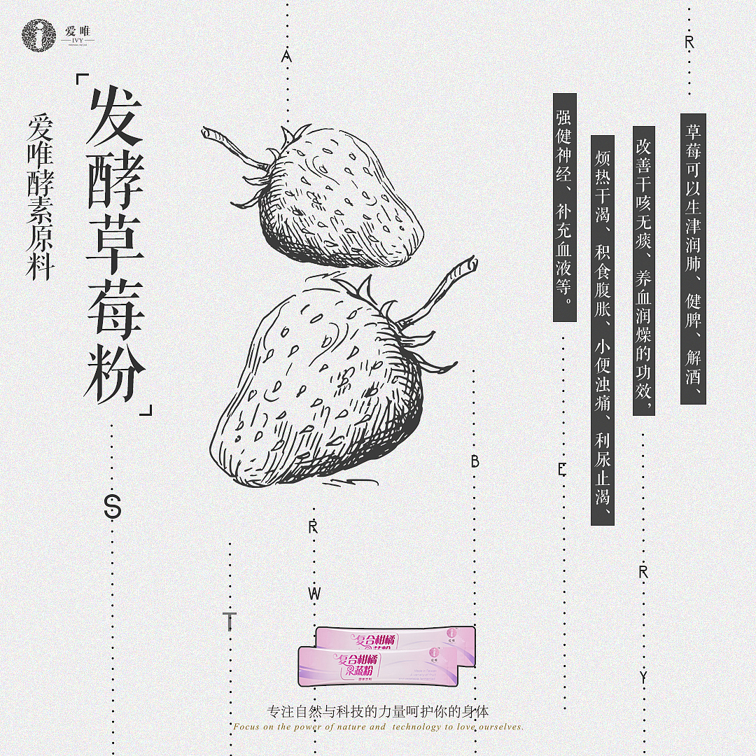 爱唯酵素 成分微商海报（图ZMTUwMDcwNTM2） - 海报 - 站酷设计师唐小门原创素材 - 站酷ZCOOL