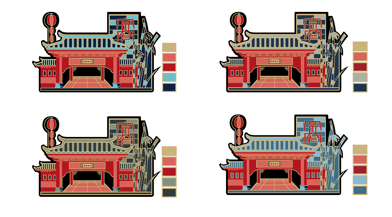 宽窄巷子（图ZMjAxMjExMTY0） - 生活用品 - 站酷设计师NiBei0526原创素材 - 站酷ZCOOL