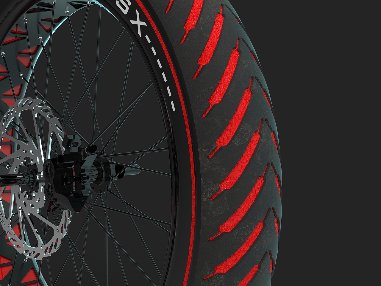 轮胎材质渲染（图ZMTg5MzQxNjQw） - 机械/交通 - 站酷设计师华瑜视效原创素材 - 站酷ZCOOL