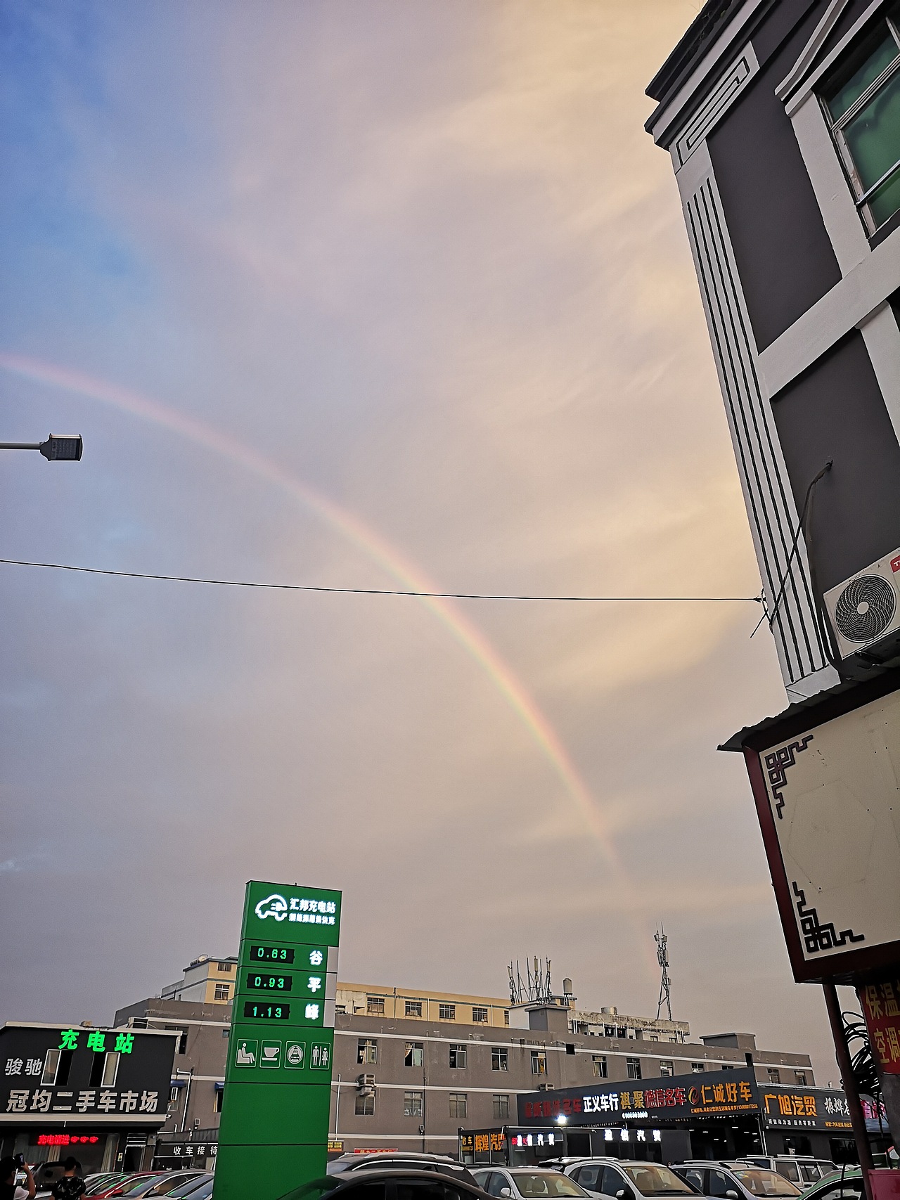 彩虹的出现,就是更好的风雨之后就是美好的最好验证
