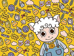 IP形象——可爱羊