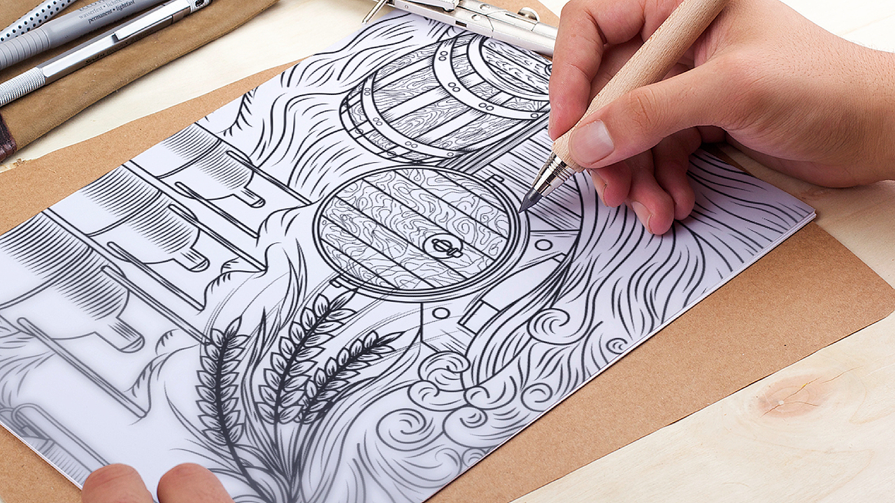 德式小麦啤酒 | 包装设计