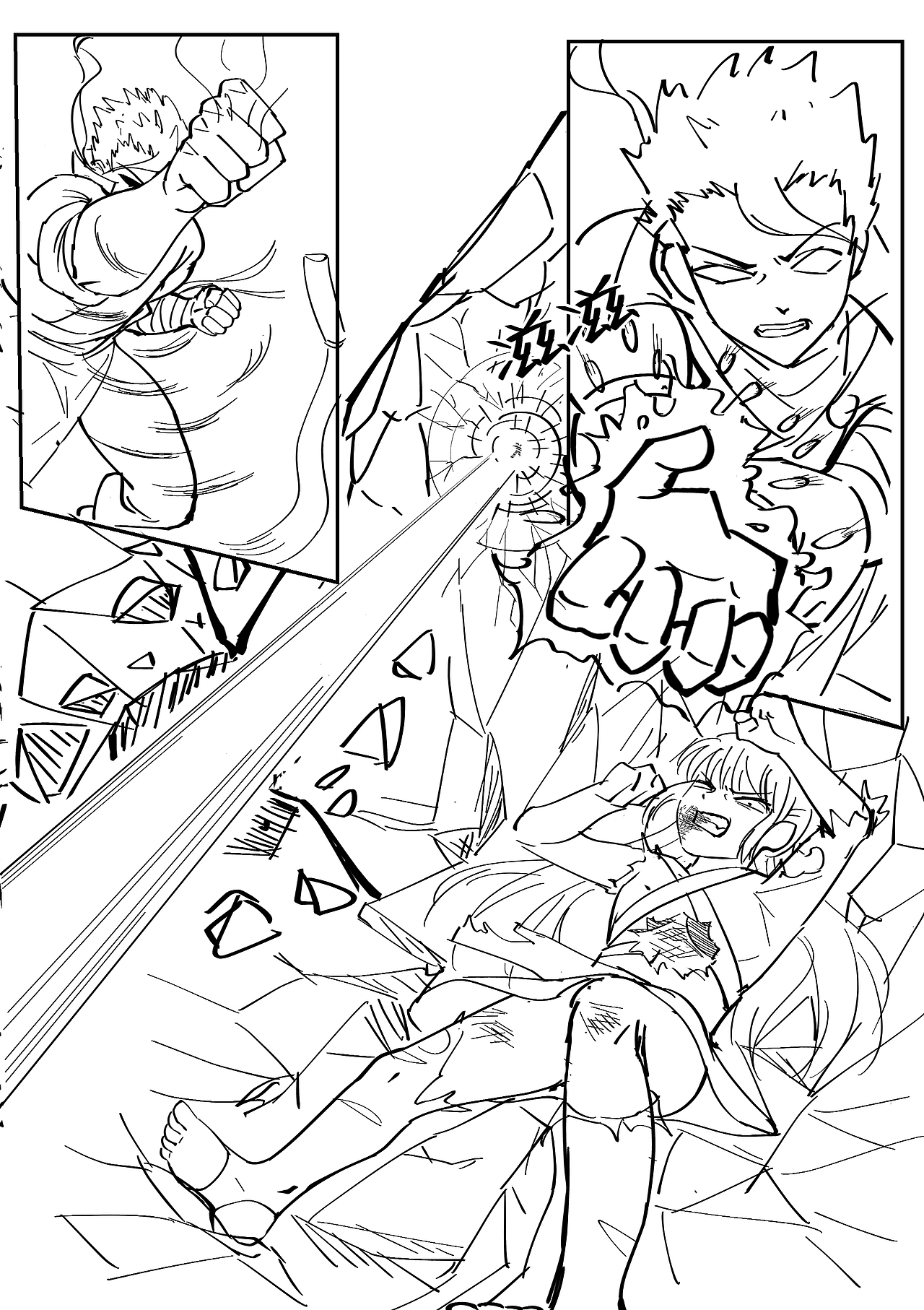 精草分镜|动漫|中/长篇漫画|m18地狱猫_原创作品-站酷zcool