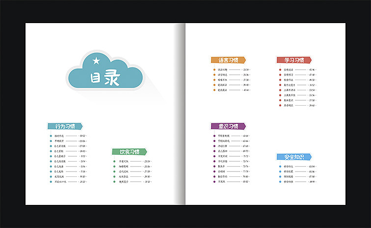 一本儿童习惯养成书籍（图ZNDMxNDA3MTY=） - 书籍/画册 - 站酷设计师Linnlinn原创素材 - 站酷ZCOOL