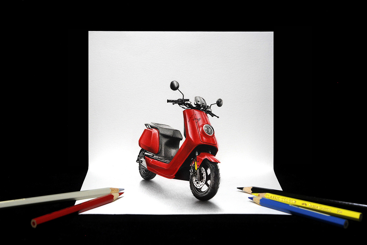 彩铅手绘——3D立体画(合集多图)