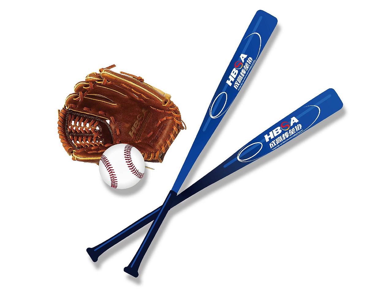 成都市高新区棒垒球协会VI