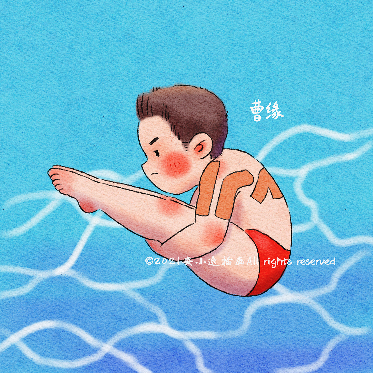 东京奥运会系列插画（图ZMjY2MjE0MDU2） - 儿童插画 - 站酷设计师安小逸插画原创素材 - 站酷ZCOOL